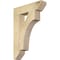 Ekena Millwork Westlake Slat Rough Sawn Bracket, Douglas Fir, 4"W x 18"D x 26"H BKT04X18X26WTL06RDF - alternate 1